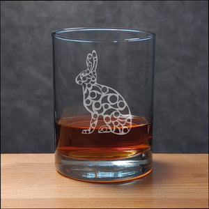 Hare 13oz Whisky Glass - Copyright Hues in Glass